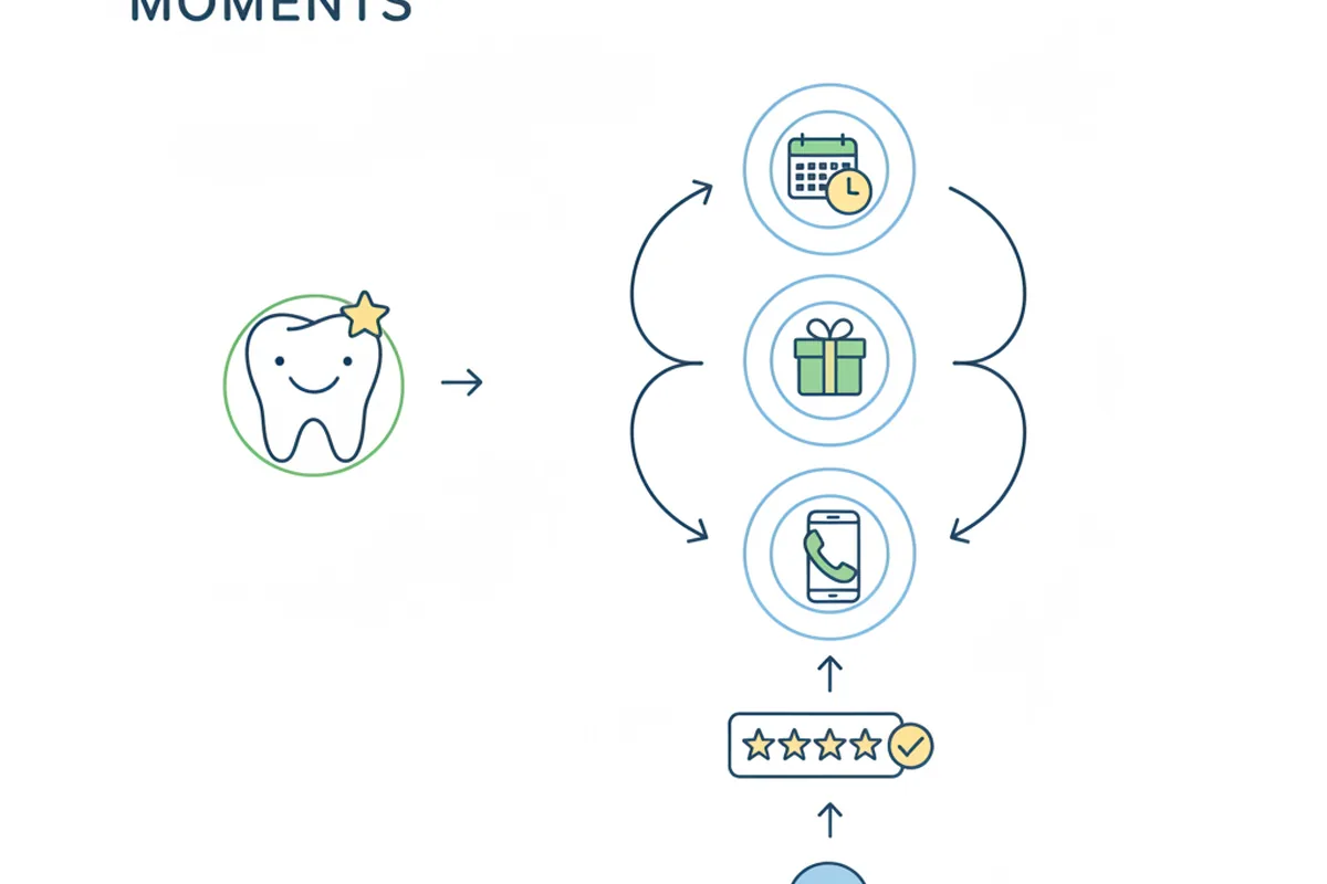 An explanatory diagram illustrating Request Reviews at the Right Moments